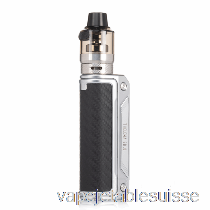 Vape Suisse Perdu Vape Thelema Solo 100w Kit De Démarrage Ss / Fibre De Carbone